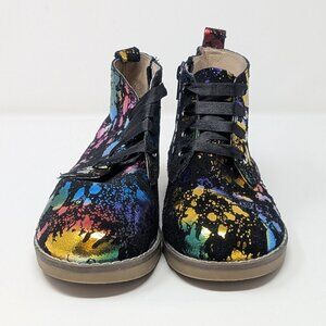 Little Penguins ELLIE JOY Children's Boot in Multi-Iridescent Leather